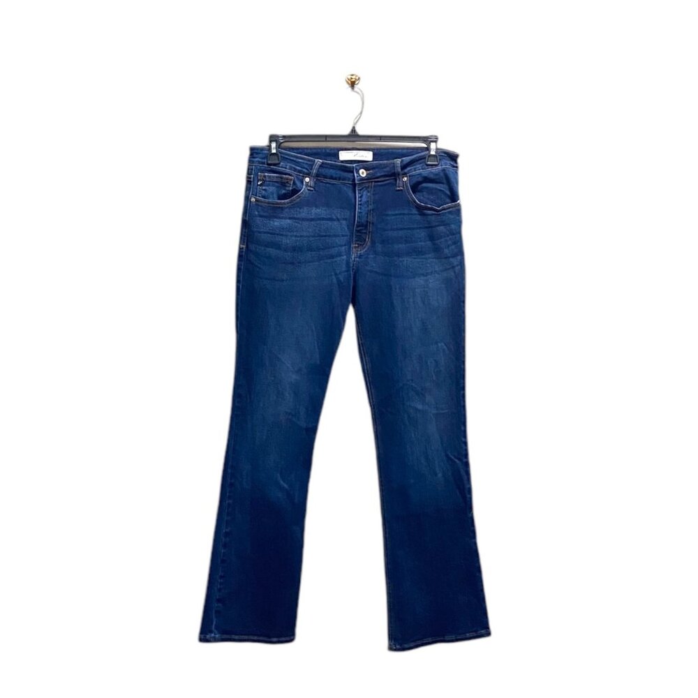 KanCan Bootcut Jeans Blue Size 14 Casual Minimalist Quiet Luxury Bohemia…